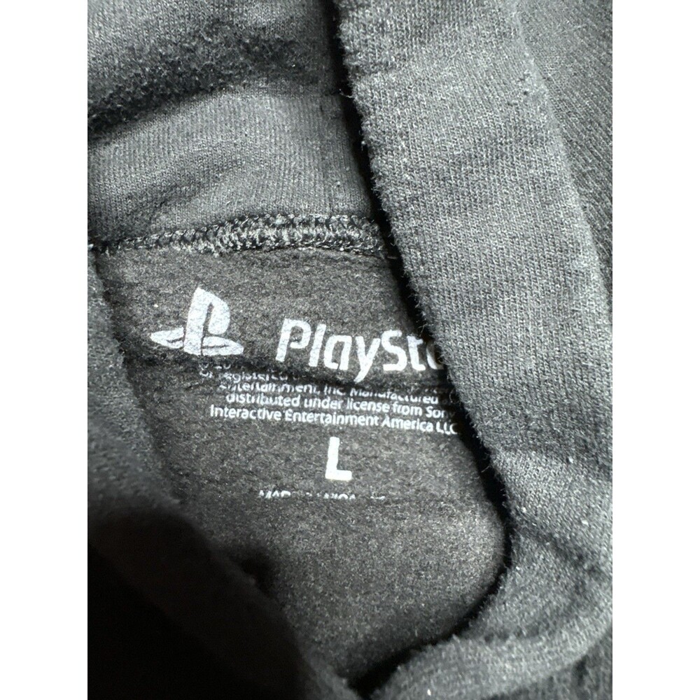 Sony PlayStation Men’s “Japan 1994” Black Graphic Hoodie Size Large VTG Style - Picture 5 of 8